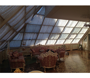  фото Электрические шторы для зимнего сада (Арт 9332) купить в Уфе 